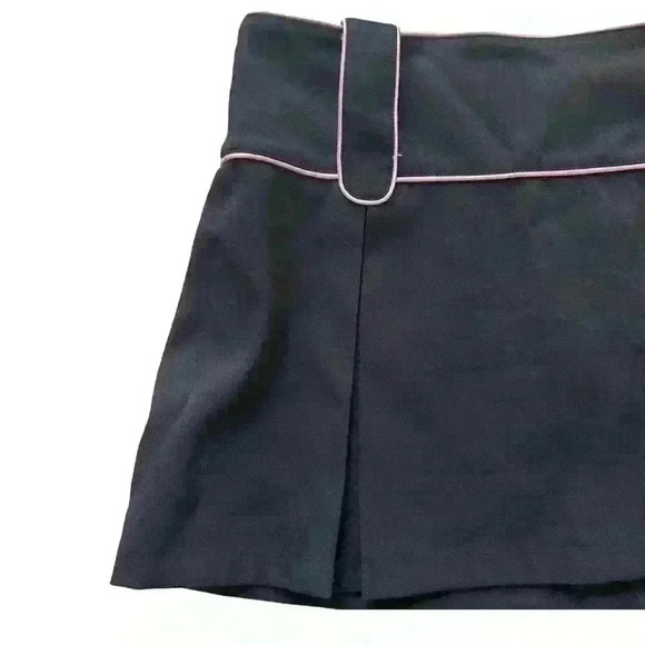 Y2K Black Baby Pink Mini Skirt - Picture 6 of 8
